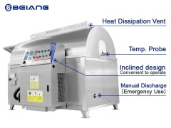 automatic oil seeds roasting machine supplier