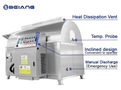 Industrial soybean roasting machine 