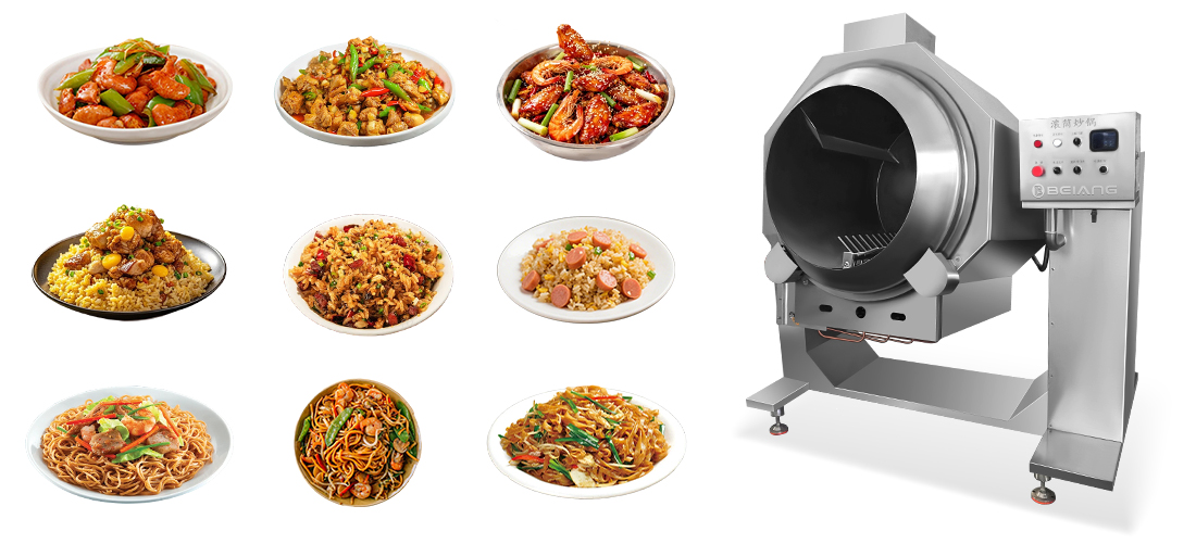 Automatic Stir Fry Machine Manufacturer