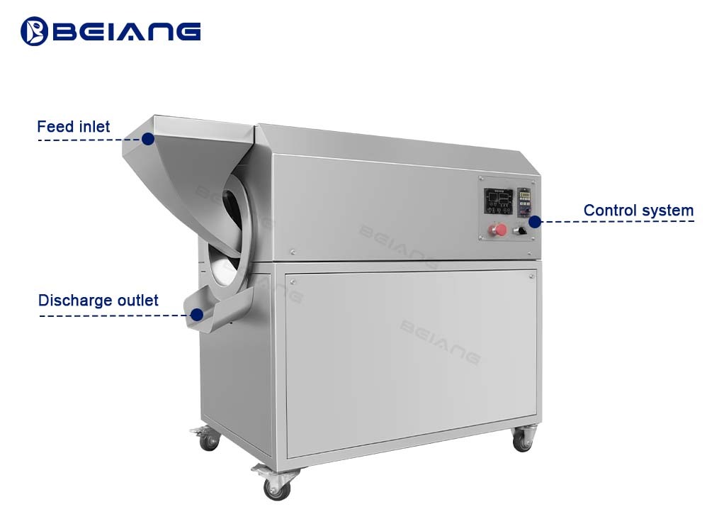 Small scale nut roasting machine price