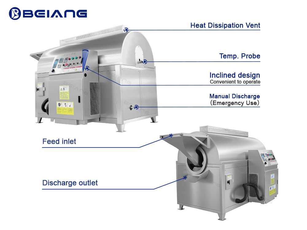 Automatic Grain Roasting Machine Price