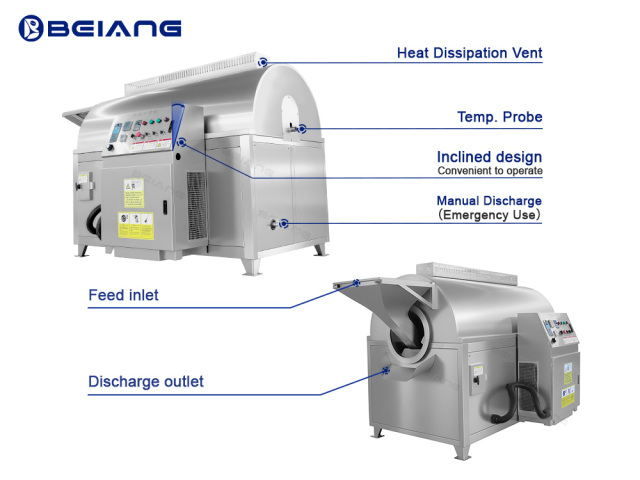 Automatic Grain Roasting Machine Price