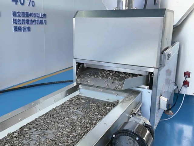 350 KG/Batch Automatic Grain Roasting Production Line Manufacturer