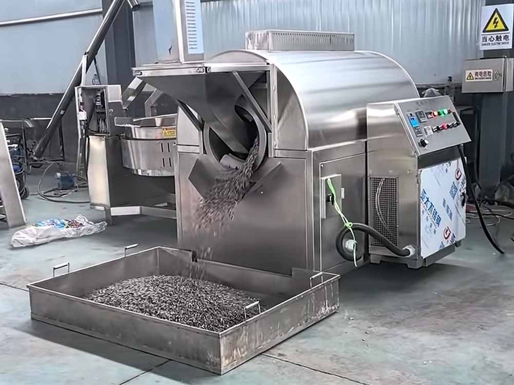 Commercial use nut roasting machine 