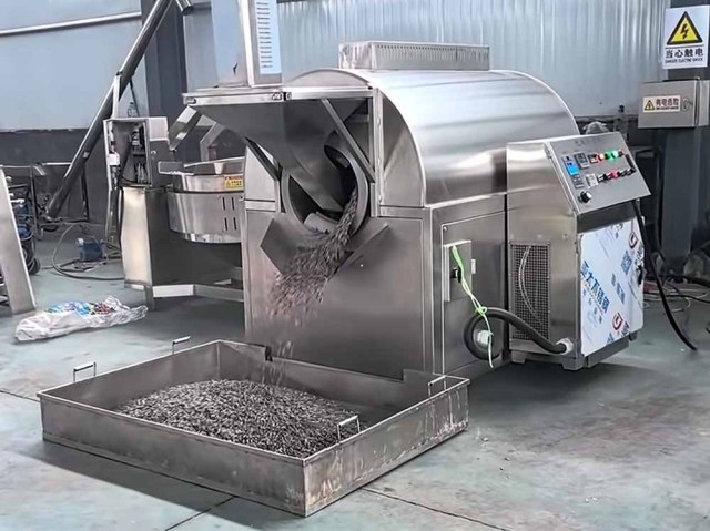 Commercial use nut roasting machine 