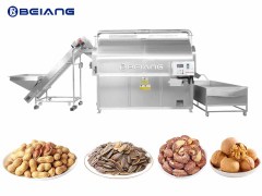 Salzabscheide-Nussröstmaschine