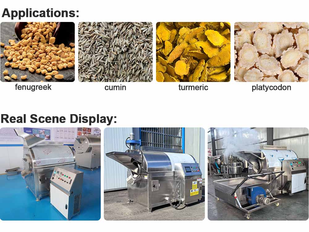 Affordable Herbal Roasting Machine