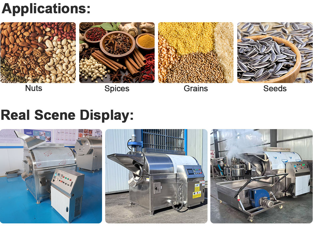 Automatic Nut Roasting Machine Manufacturer