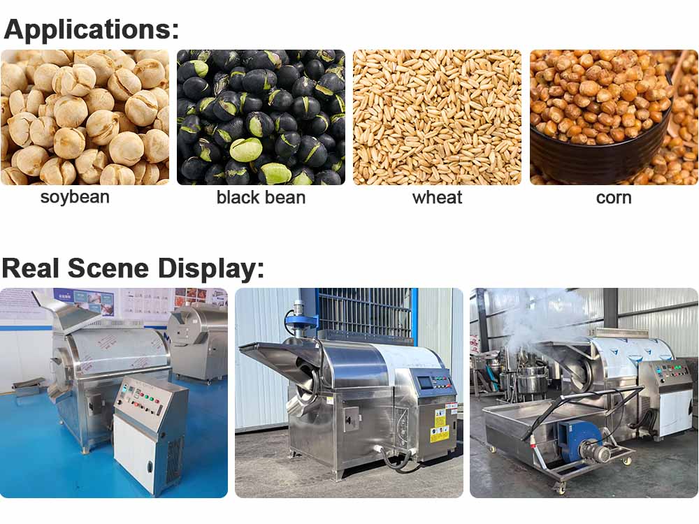 Industrial Grain Roasting Machine Price