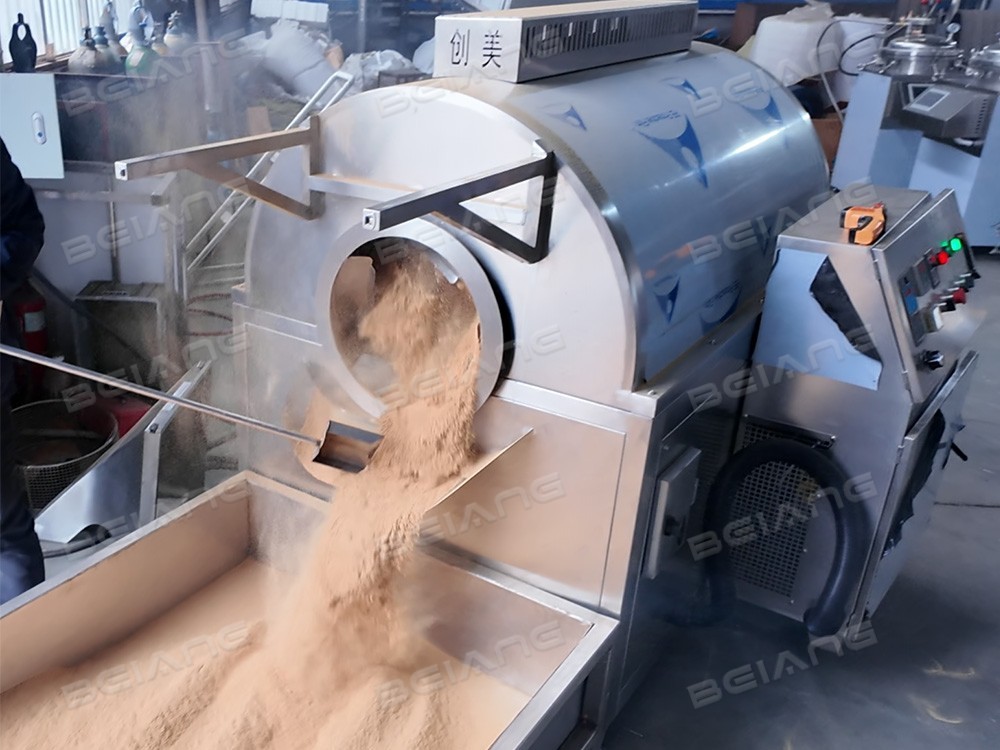 automatic grain roaster machine 