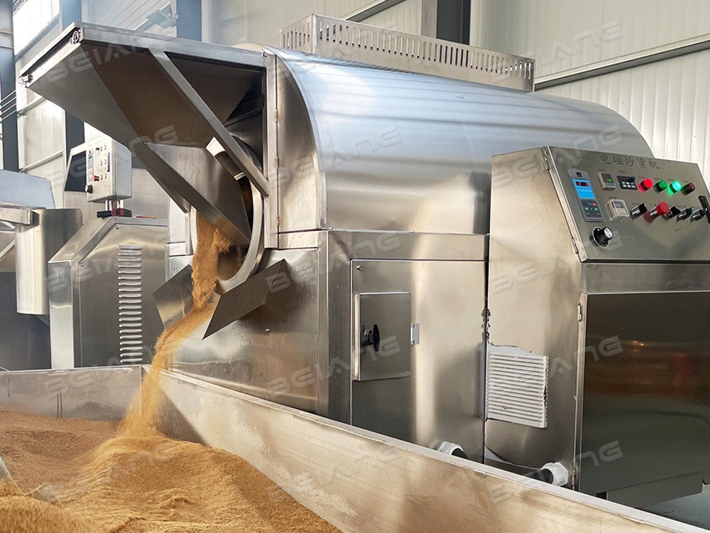 Applications of the grain roasting machine