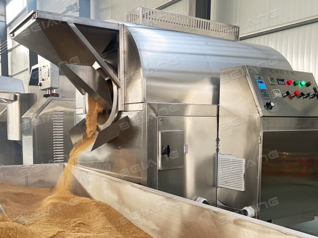 Applications of the grain roasting machine