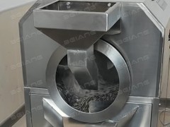 Nut roasting machine for sunflower seeds
