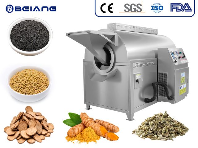 Multi Functional Herbal Roasting Machine Manufacturer