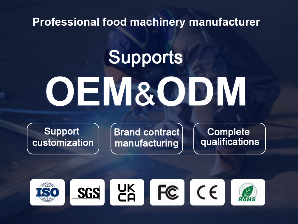 Customized services for the automatic fried rice machine 