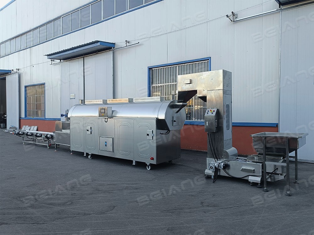 Fabricante de líneas de producción para tostado de granos industriales