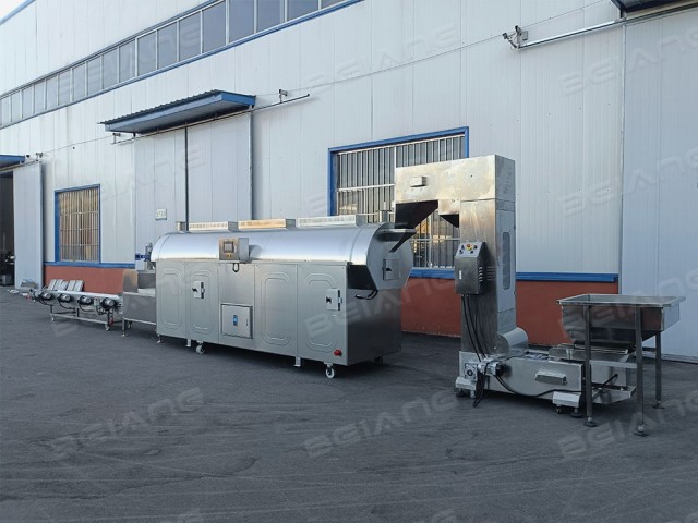 Fabricante de líneas de producción para tostado de granos industriales