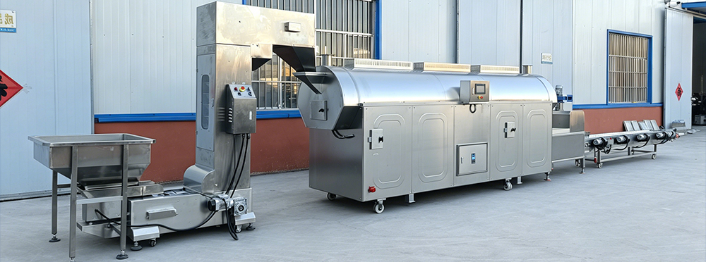 Drum Type Nut Roasting Production Line manufacturer