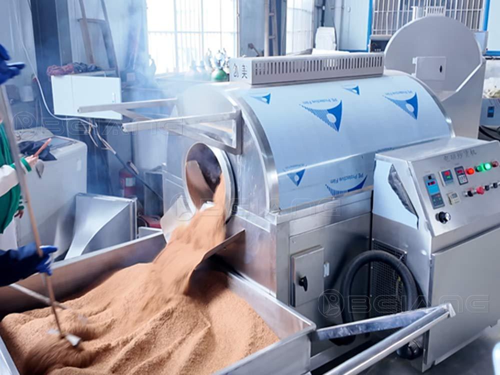 Energy Saving Wheat Bran Roasting Machine Supplier