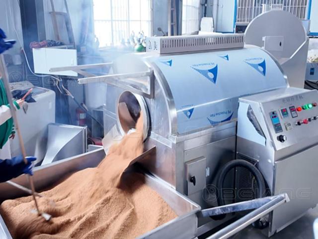 Energy Saving Wheat Bran Roasting Machine Supplier