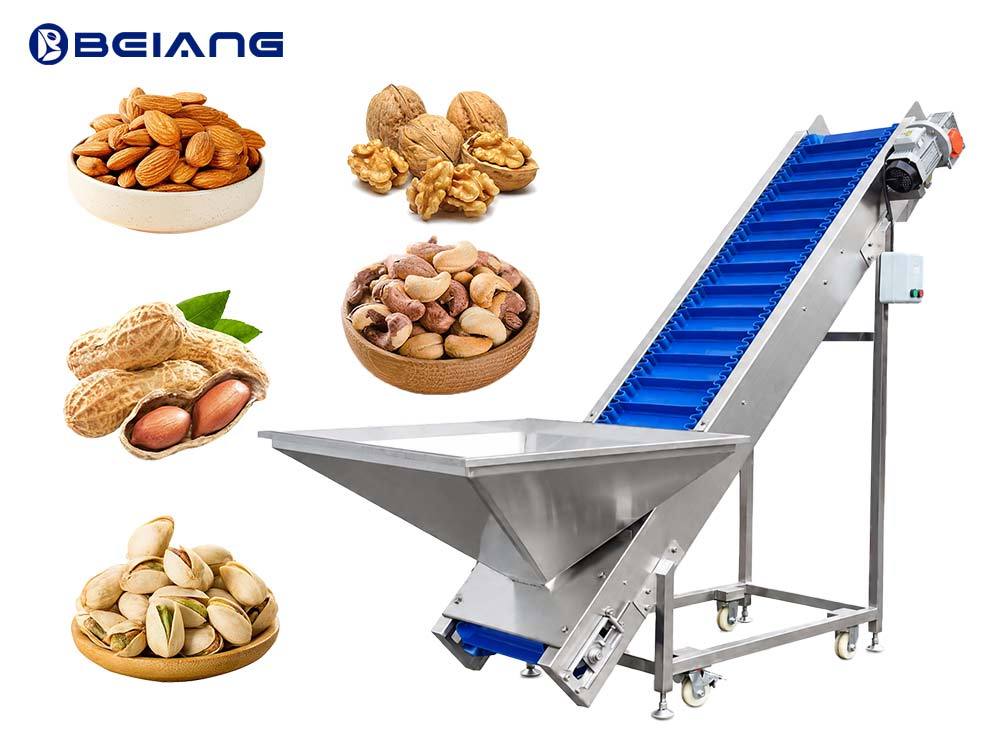  belt inclined climbing conveyor