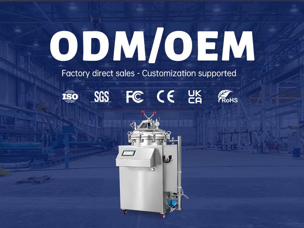 Customized services for the sterilizer machine