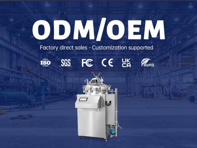 Customized services for the sterilizer machine