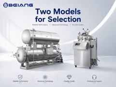 Two models for food autoclave sterilizer retort