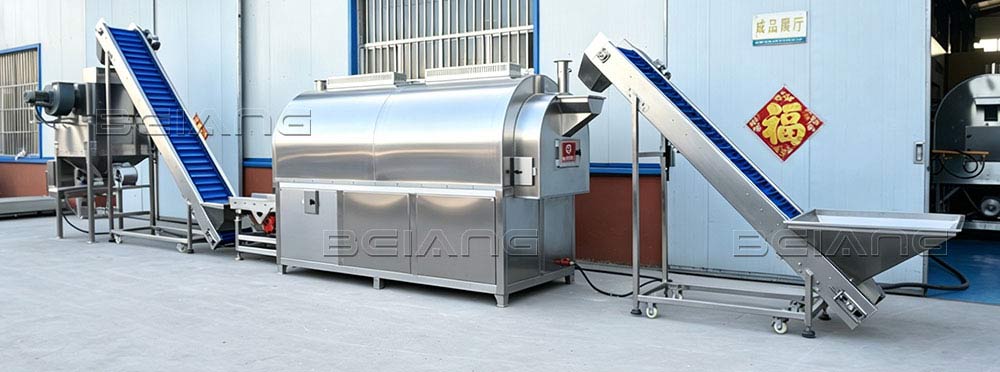 Belt Type Nut Roasting Production Line