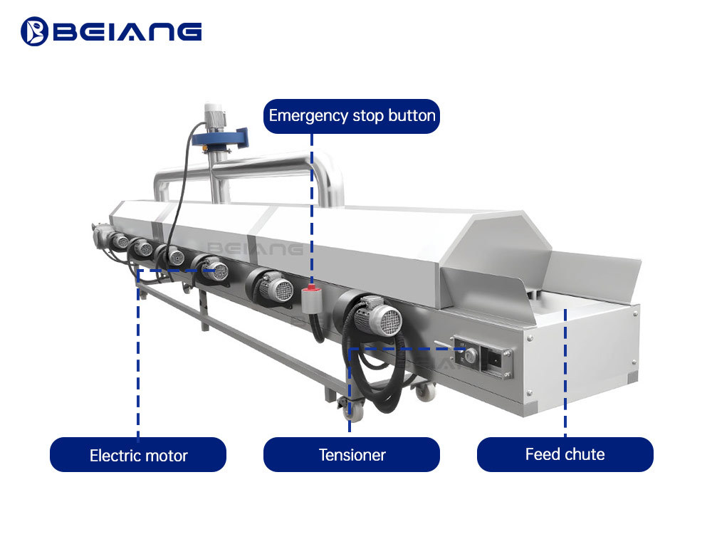 Structures of the cooling machine 