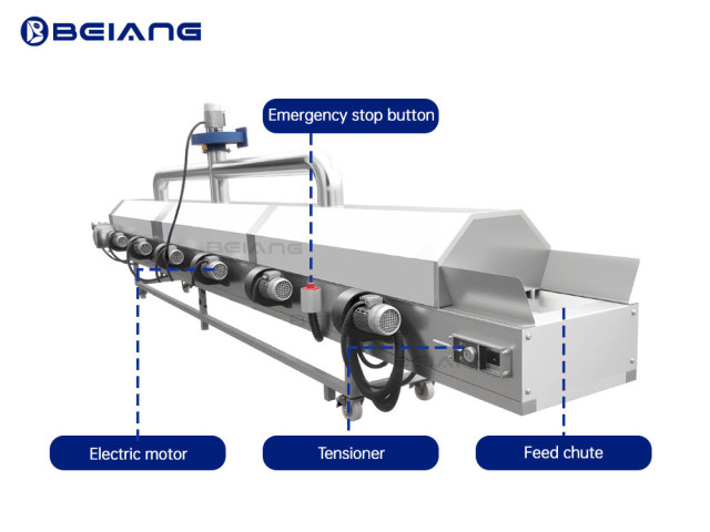 Structures of the cooling machine 