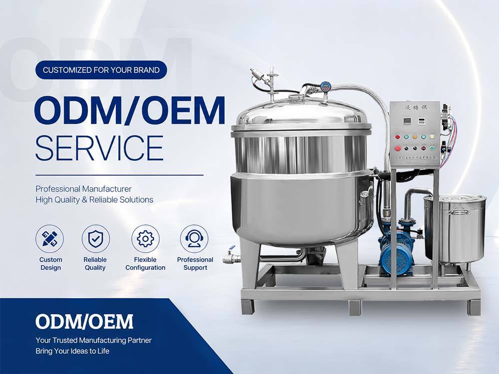 Customized Services for the candied fruit making machine