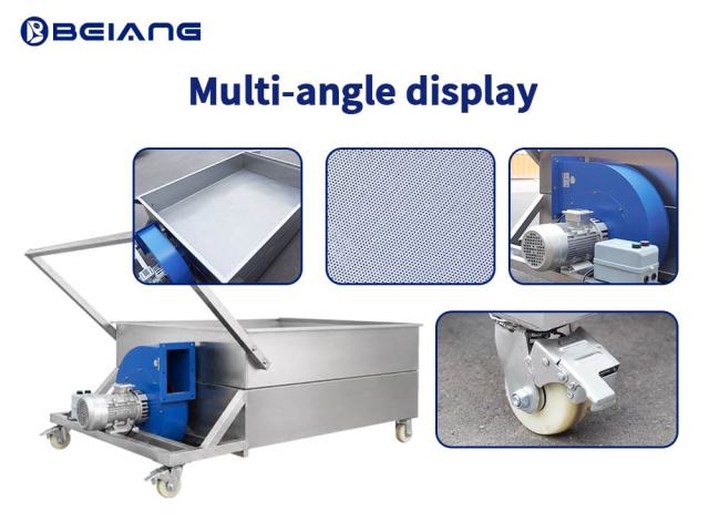 Multi Functional Negative Pressure Cooling Cart for Food Processing