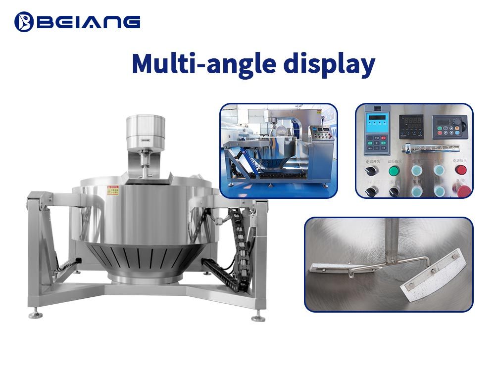 details for the Automatic Planetary Stirring Wok Machine