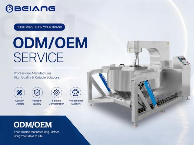 Customized Services for the Planetary Stirring Wok Machine