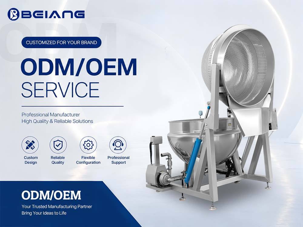 Multi-functional Blanching Kettle With Filter Basket