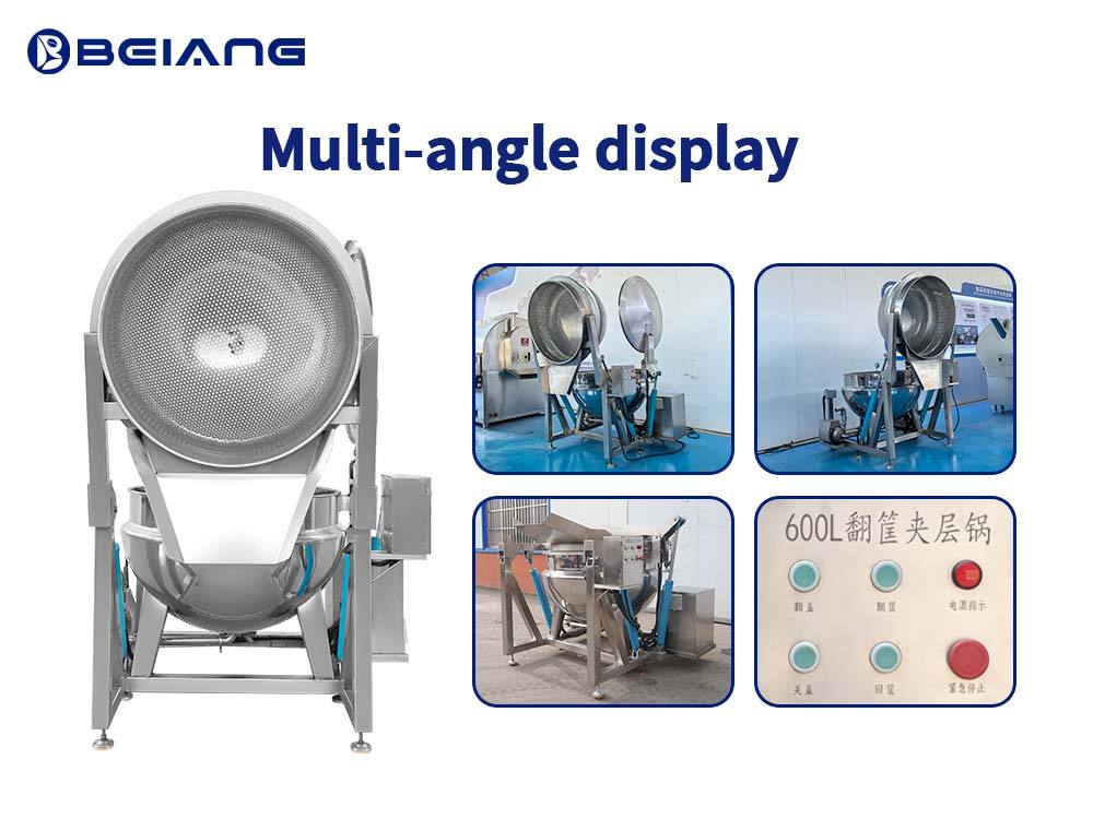 Multi-functional Blanching Kettle With Filter Basket