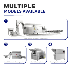 Barley Roasting Machine | Grain Roaster | Automatic Commercial Roasting Equipment | Wheat Oat Corn Coffee Bean | Gas Electric | Stainless Steel Manufacturer