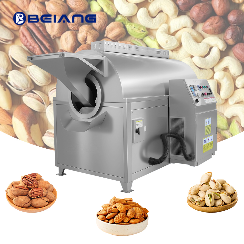 Barley Roasting Machine | Grain Roaster | Automatic Commercial Roasting Equipment | Wheat Oat Corn Coffee Bean | Gas Electric | Stainless Steel Manufacturer