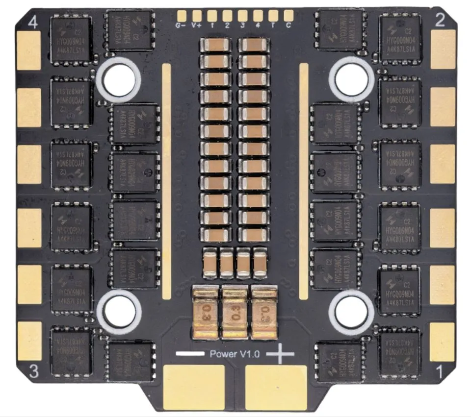 YunTuFPV F405v3 Stack Flight Controller BLs8 100A 3-8S 30.5x30.5mm 4-in ...