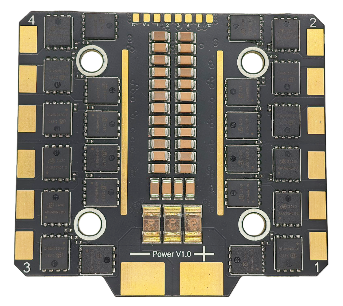 YunTuFPV F405v3 Stack Flight Controller BLs8 80A 3-8S 30.5x30.5mm 4-in-1 ESC