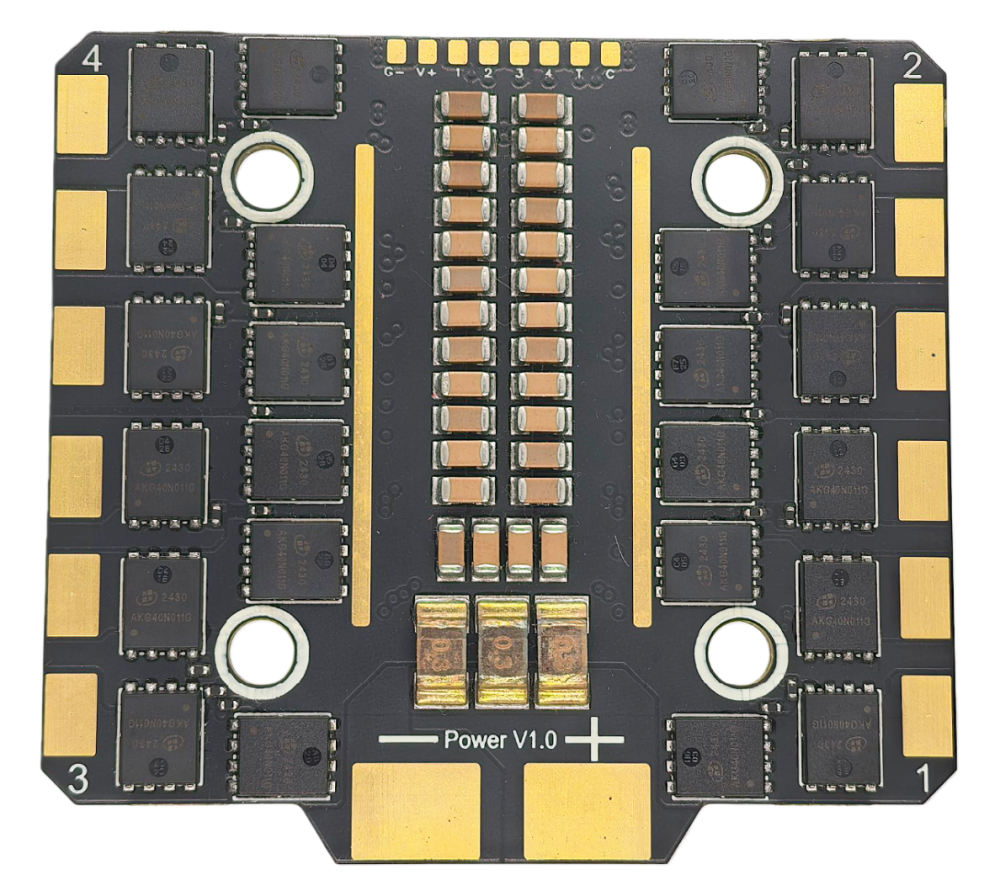 YunTuFPV F722v3 Stack Flight Controller BLs8 80A 3-8S 30.5x30.5mm 4-in-1 ESC