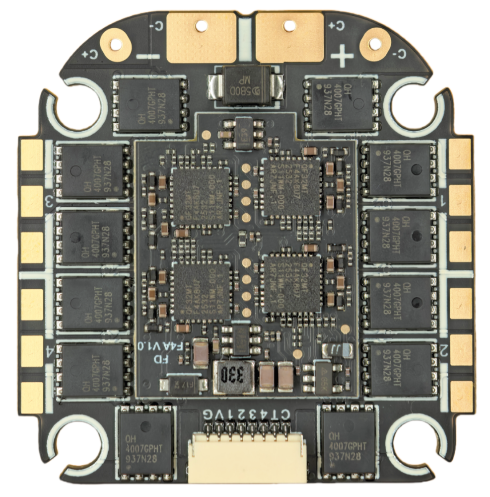 AM32 65A 3-8S 30.5x30.5mm 4-in-1 ESC OEM service custom logo