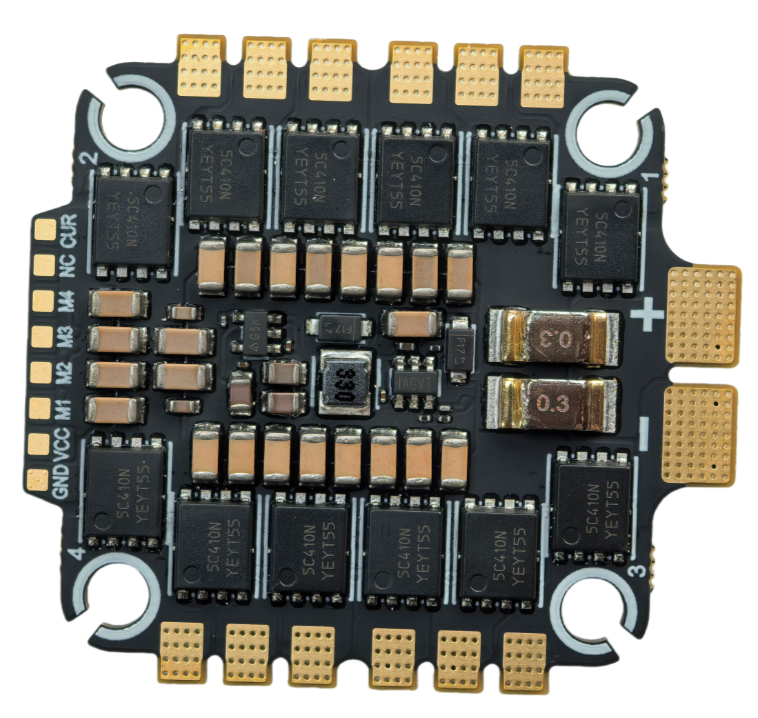 F405v3 BLs8 65A YunTuFPV  Stack Flight Controller  3-6S 30.5x30.5mm 4-in-1 ESC OEM service custom logo