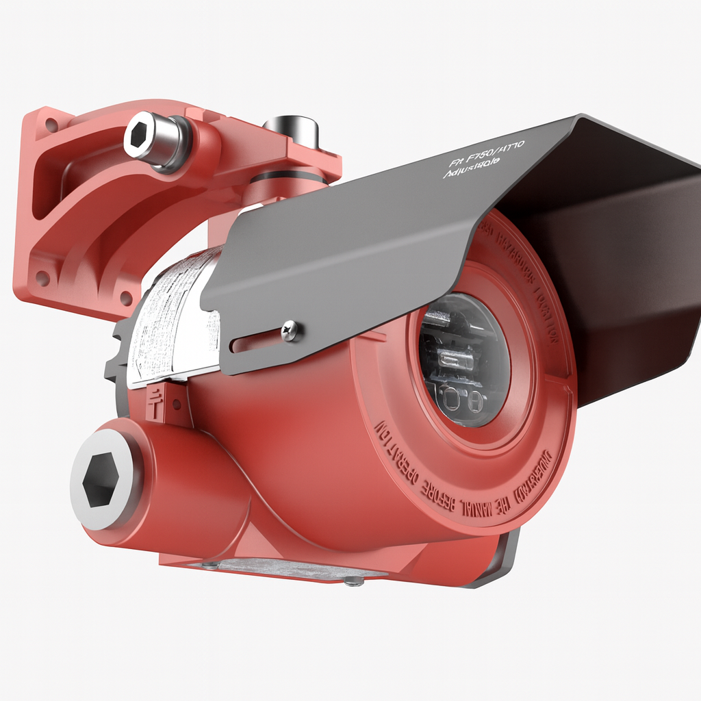 FM Approved  Explosion-Proof UV/IR3 Flame Detector | Industrial Fire Detection Sensor”