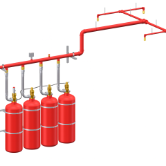 UL listed  HFC-227ea  FM200  Clean Agent Fire Suppression System