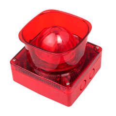 AT-SS204 Fire Alarm Sounder Beacon | Waterproof Audible & Visual Alarm Device