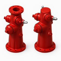 UL FM Fireriser Wet Barrel Fire Hydrant 250PSI