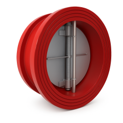 UL FM Highriser Double Door Check Valve Wafer Type 300PSI