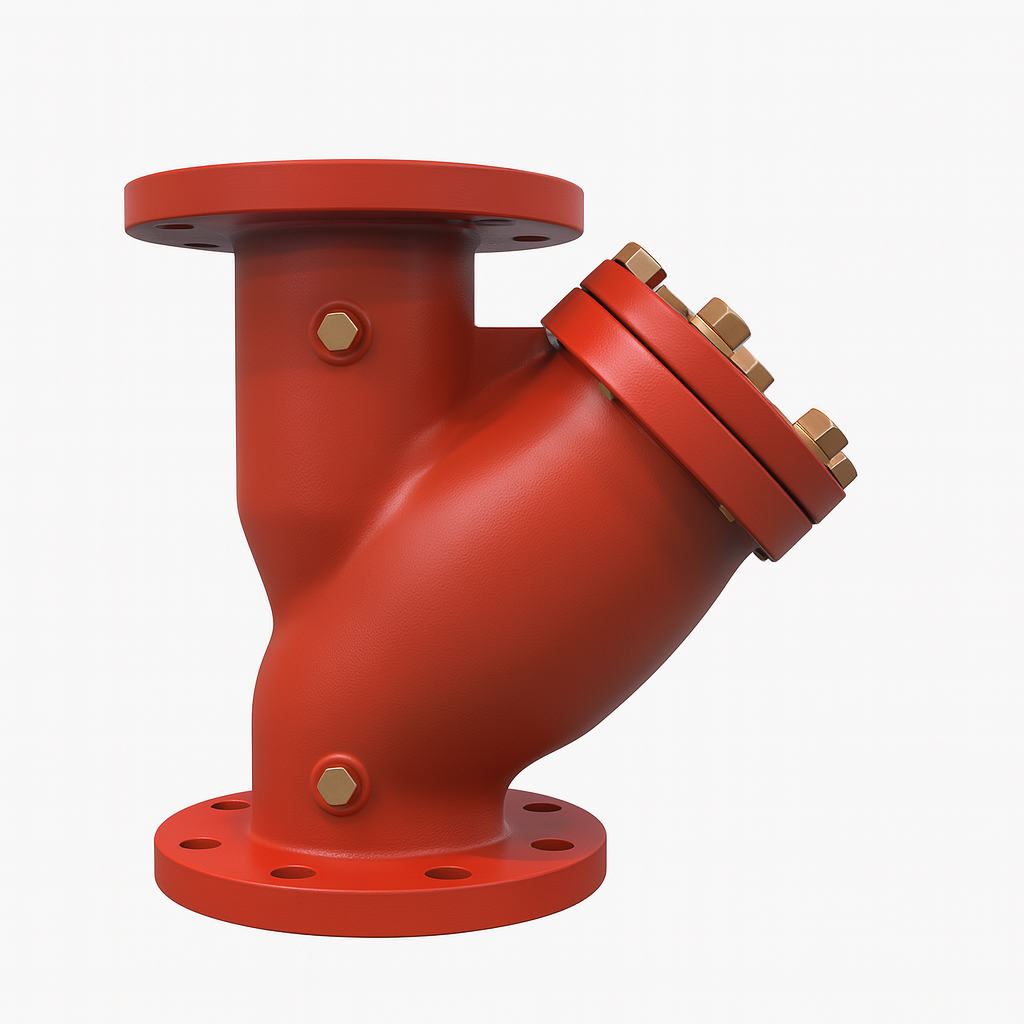 UL Highriser Y Strainer Flanged Ends 300PSI